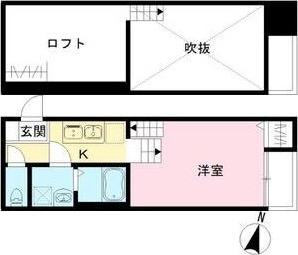 Sereno内田橋の間取り
