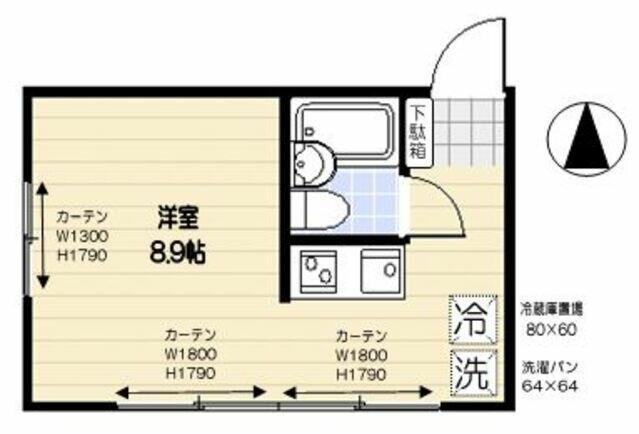 【間取り】 | 星野コーポ | 間取図