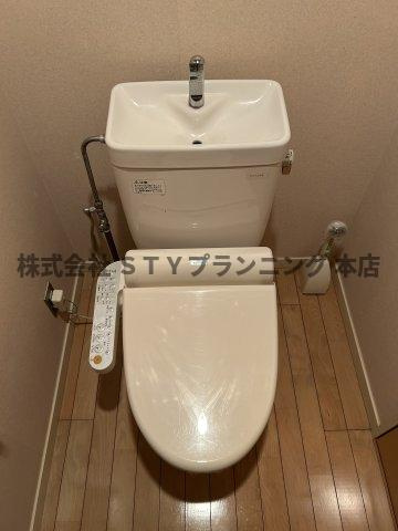 仲介手数料０円！鶴舞ガーデンコートのトイレ