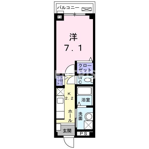 プリムローズ彦田の間取り|間取図