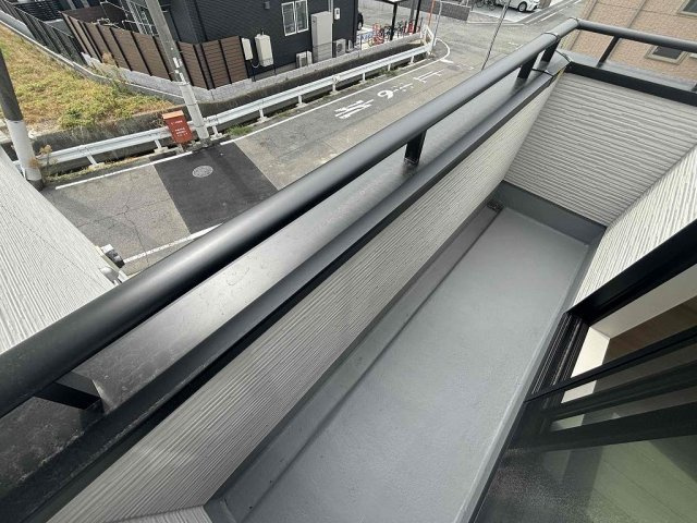 魚住町西岡新築戸建のバルコニー