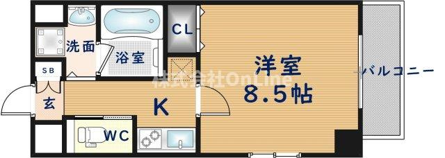 【間取り】 | プレシオ小阪