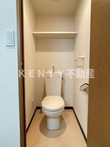 【トイレ】 | スカイコート馬込 | 落ち着いたトイレです