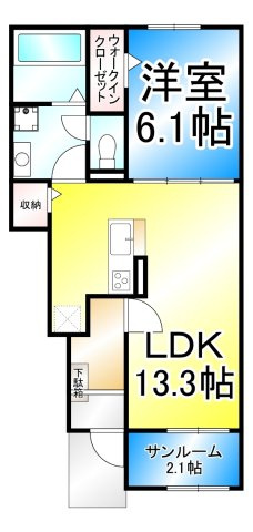 ルシエールの間取り