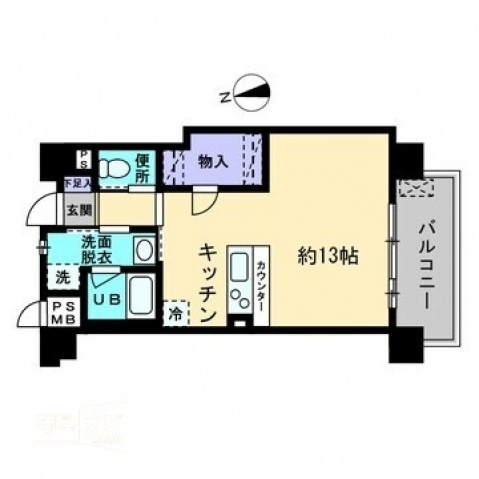 リヴェールの間取り|間取図