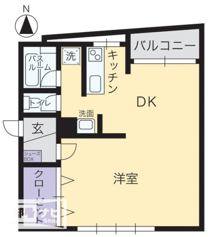 宮脇ビルの間取り|間取図