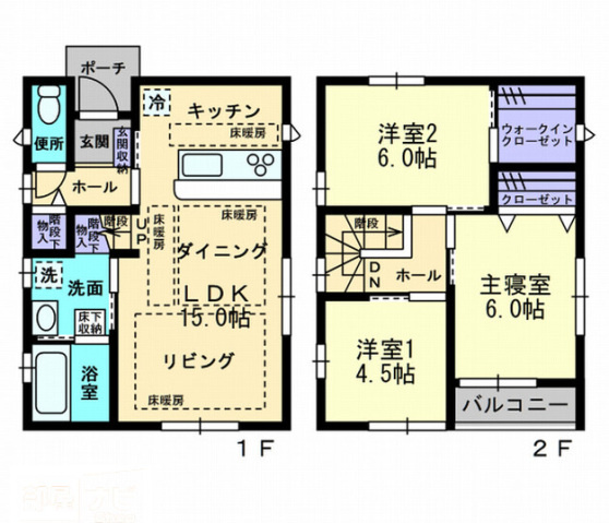 グロービート栗林公園南ＳＳの間取り|間取図