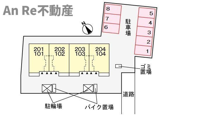 グランデ　ポルトの区画図