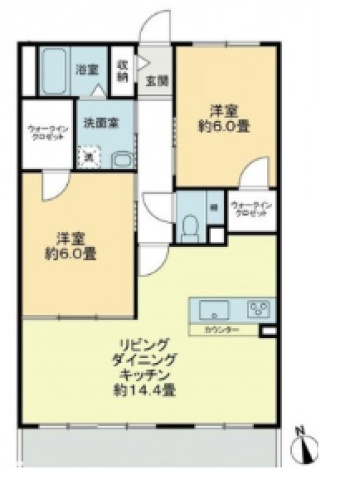 プリマベーラ木太の間取り|間取図