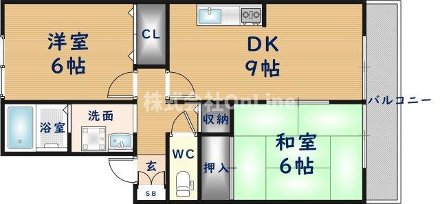 【間取り】 | RIHITO八尾A棟