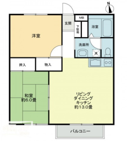 フォブール吉峰Ｂ
