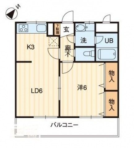 コンフォルト桜町の間取り|間取図