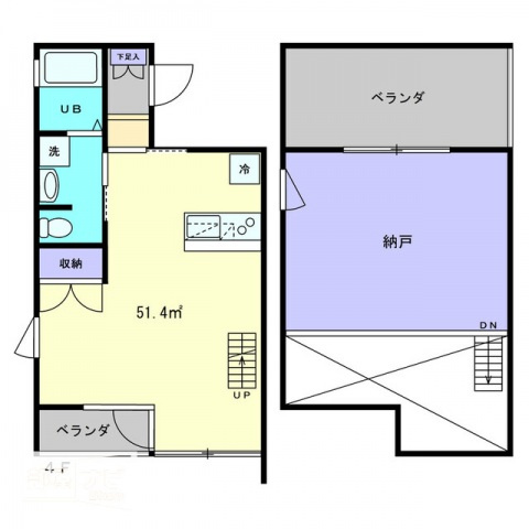 富士グランディールの間取り|間取図