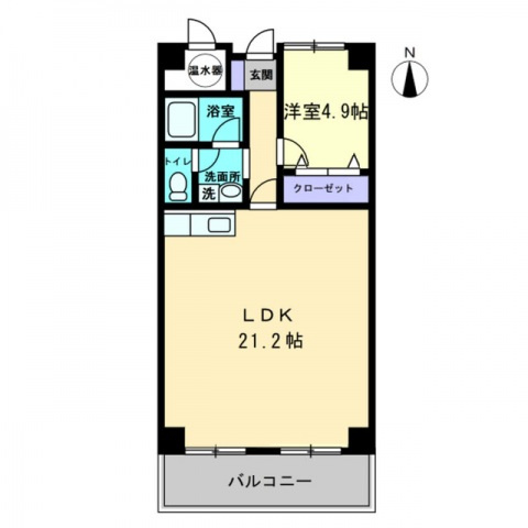 アーバン茜の間取り|間取図