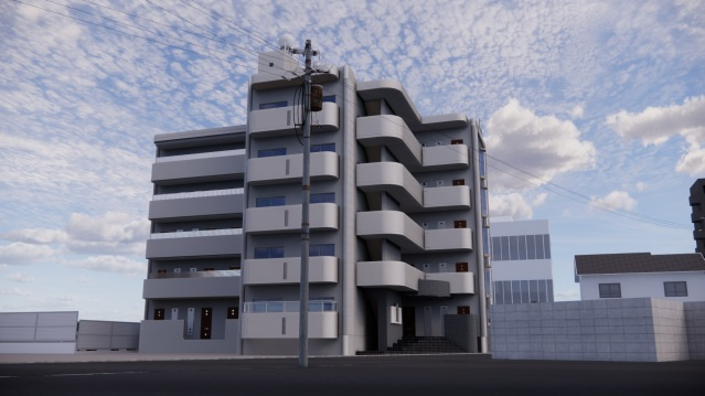 アルファ西宝町の外観|建物外観