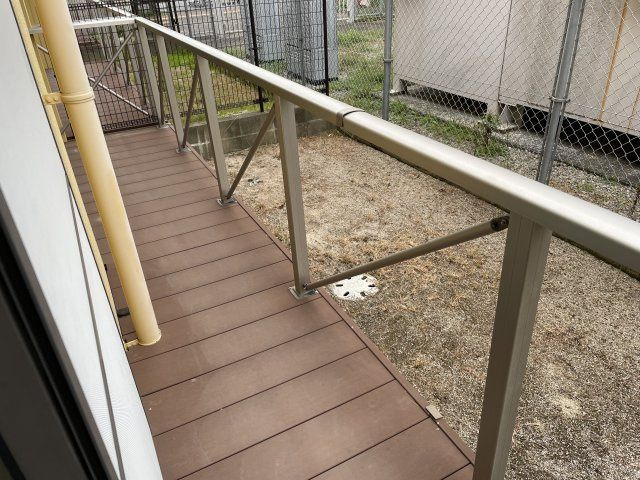 ディアコートのバルコニー