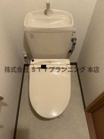 仲介手数料０円！ノーブルコートのトイレ