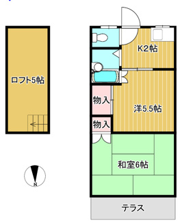 【間取り】 | 東京都西東京市住吉町１