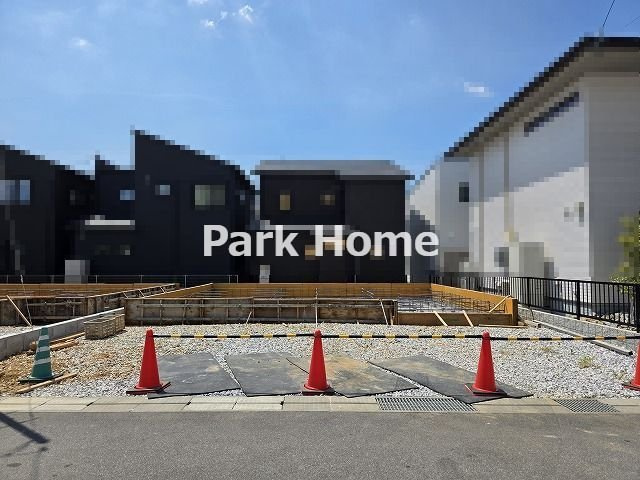 高知市鴨部 -3期2棟1- 新築戸建ての外観|2026.8月：建築中