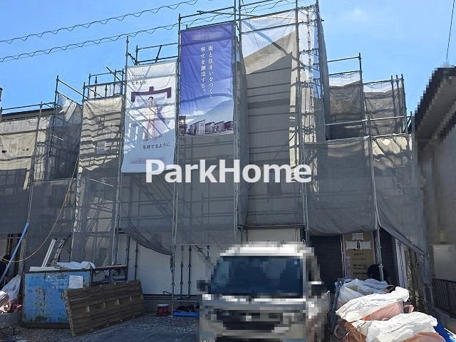 高知市鴨部 -3期2棟1- 新築戸建ての外観|2026.9月：建築中