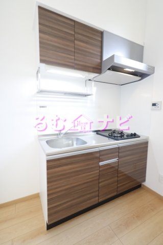 福岡市博多区那珂１丁目のアパートのキッチン