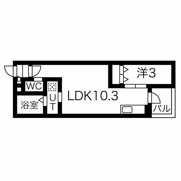 Warren　kubomiⅡの間取り