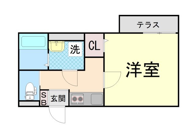 エトワール六甲の間取り