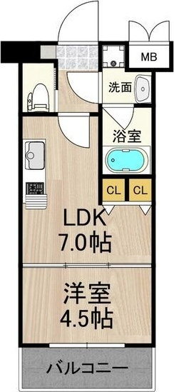 プレジオ西宮の間取り