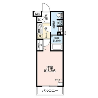【間取り】 | プレール・ドゥーク経堂 | 間取りです。