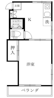 【間取り】 | メゾン中村 | 間取りです。