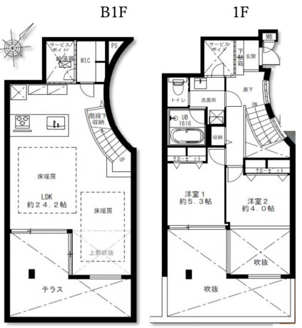 エクセラージュ神宮前の間取り