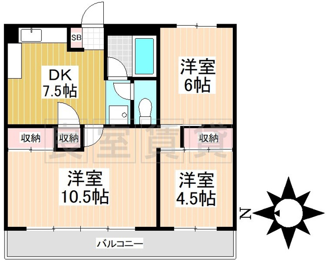 【間取り】 | タマキビル