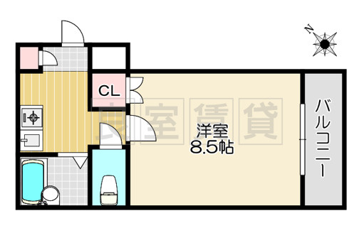 【間取り】 | ヒルズ山花