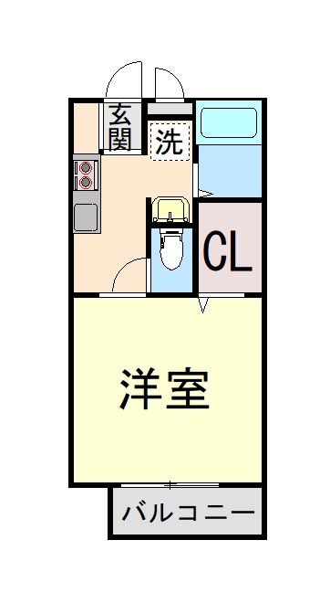 ディマンシュの間取り