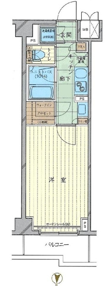 ルーブル亀戸天神前の間取り