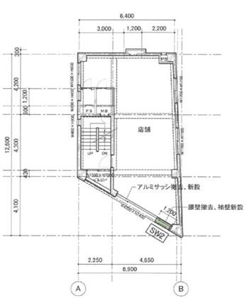 練馬区豊玉北６丁目の店舗事務所