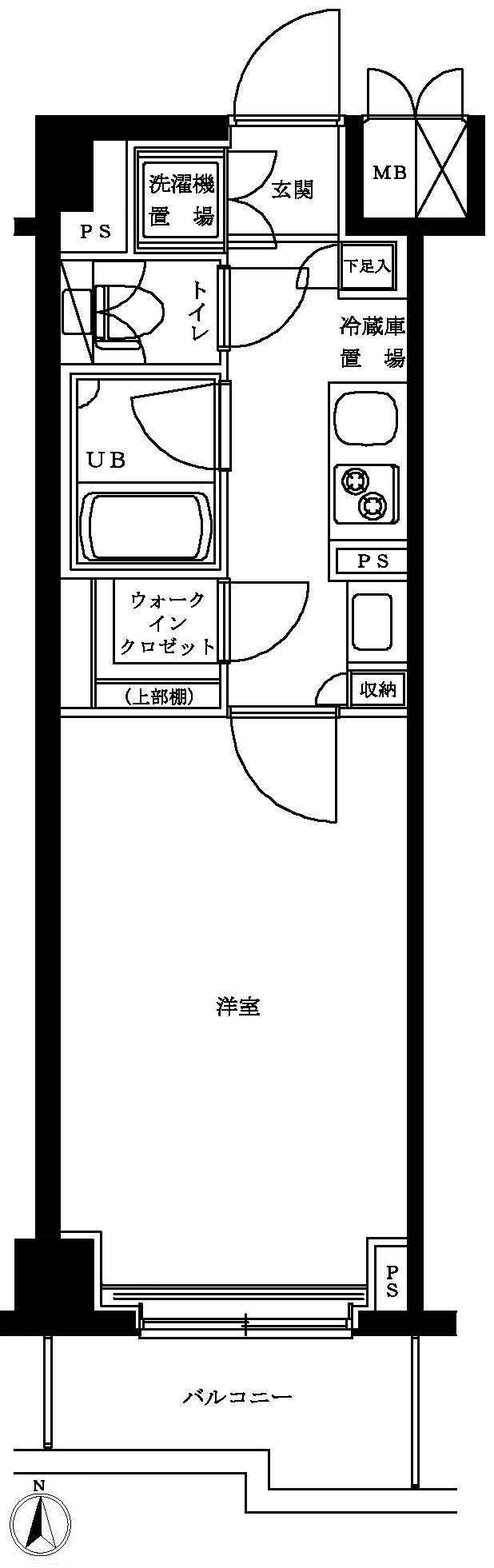 ルーブル亀戸天神前の間取り
