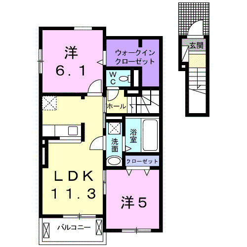 ブレイブＡ　　刈谷市近郊の賃貸はクラスホーム刈谷店の間取り
