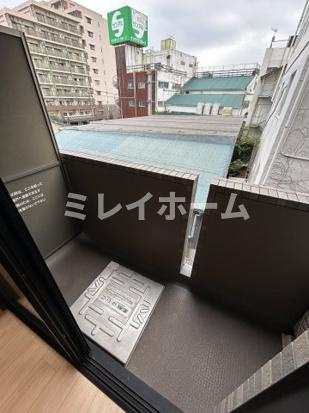 ルーブル多摩川七番館のバルコニー