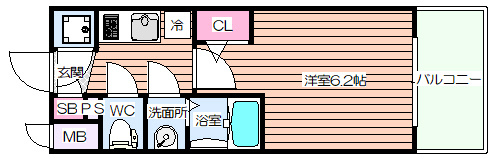 【間取り】 | エスリード大阪梅田リュクス