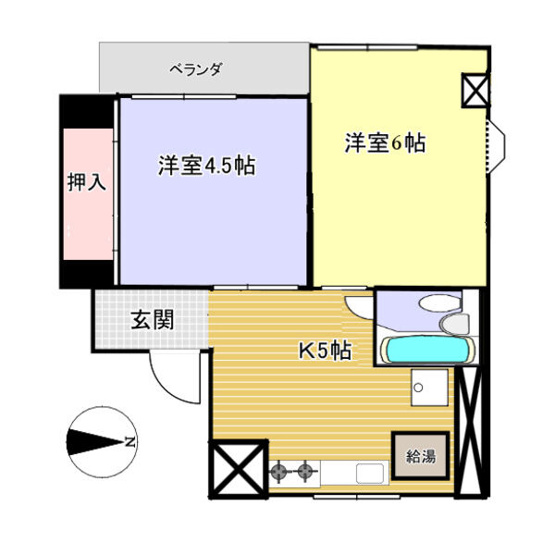 【間取り】 | ラポールニュー池下