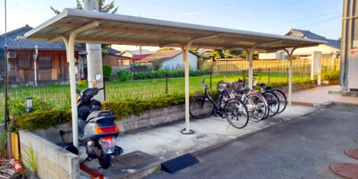 【その他】 | レオパレス橘 | 屋根付き駐輪場