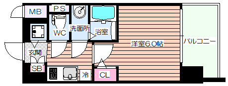 【間取り】 | エスリード大阪梅田リュクス