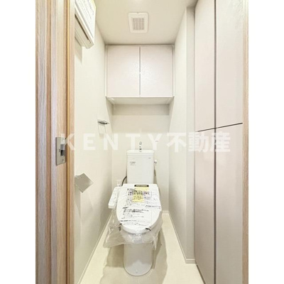 【トイレ】 | ルフォンプログレ品川戸越 | 落ち着いたトイレです