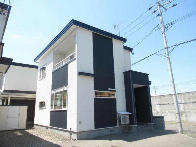 芽室町東7条借家の外観|A棟
