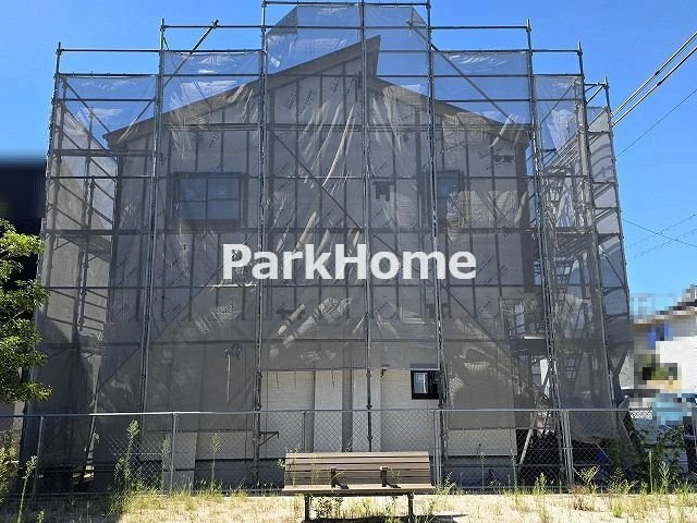 高知市鴨部 -3期2棟2- 新築戸建ての外観パース|2026.8月：建築中