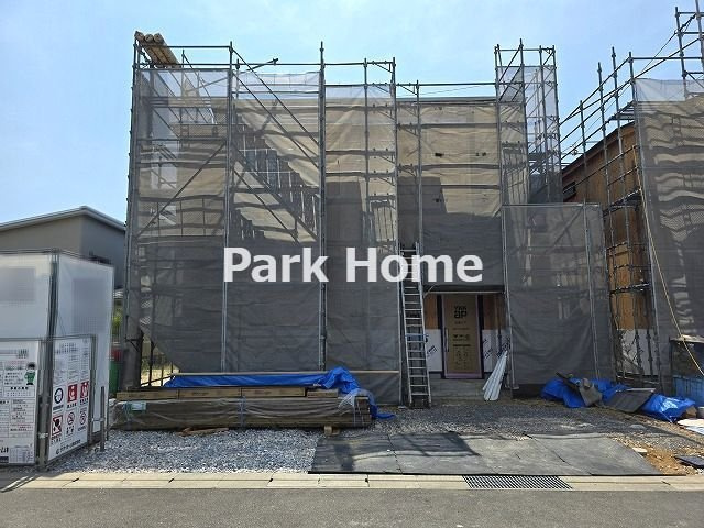高知市鴨部 -3期2棟2- 新築戸建ての外観|2026.8月：建築中