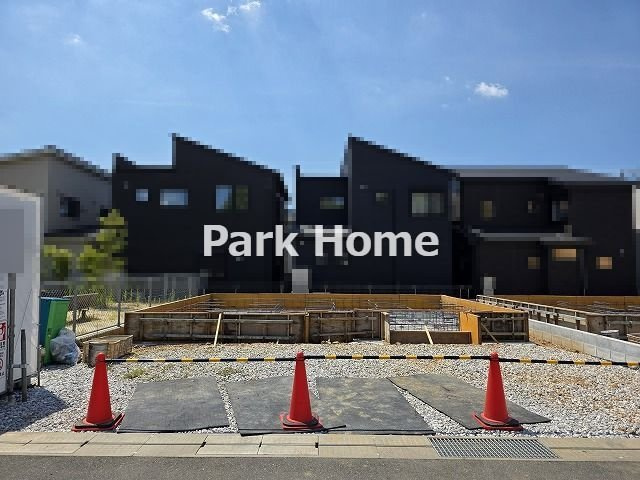 高知市鴨部 -3期2棟2- 新築戸建ての外観|2026.8月：建築中