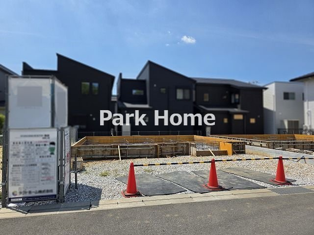 高知市鴨部 -3期2棟2- 新築戸建ての外観|2026.8月：建築中