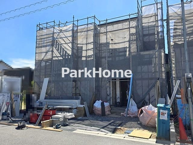 高知市鴨部 -3期2棟2- 新築戸建ての外観|2026.8月：建築中